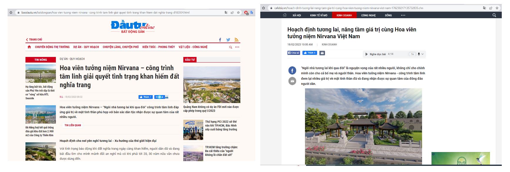 Báo chí viết về Nirvana Việt Nam